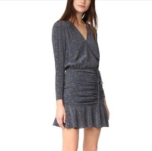 Veronica Beard Blue Long Sleeve Dress